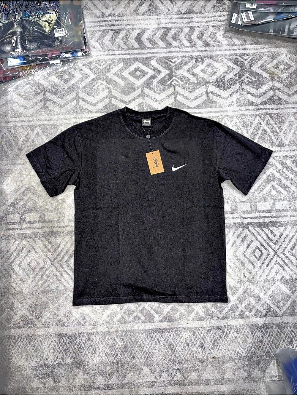 Stussy Nike x Stussy T-Shirt Graphic T-Shirt in Black Size Large NWT